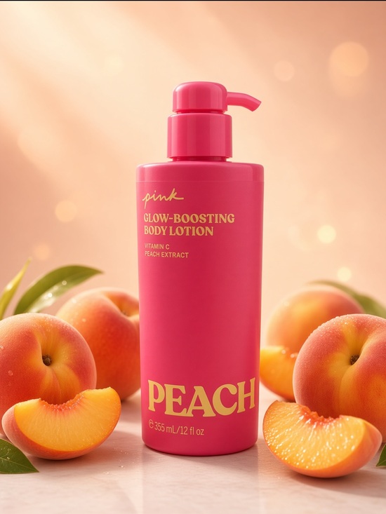 PINK Victoria's Secret Other - PINK Victoria’s Secret - 12oz PEACH - Glow Boosting Body Lotion